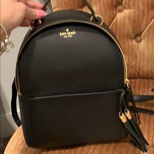 Kate Spade black backpack